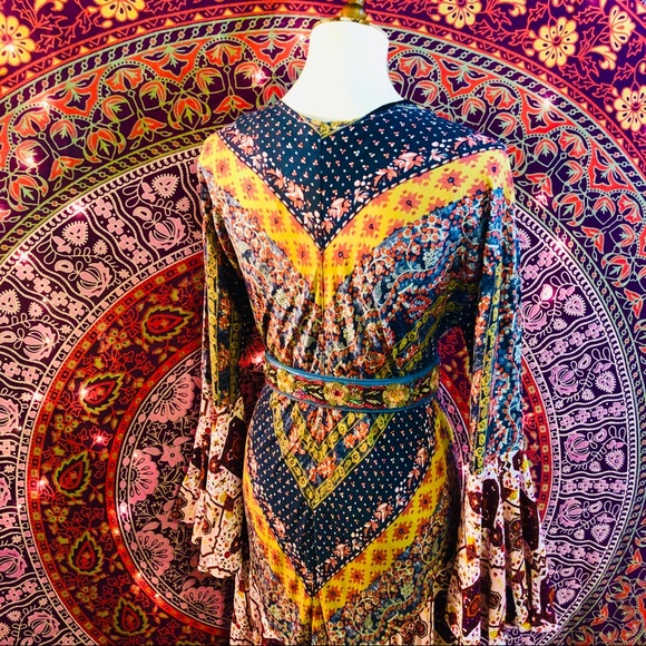 BOHO FLORAL MIX KIMONO/ DUSTER - Picture 6 of 6